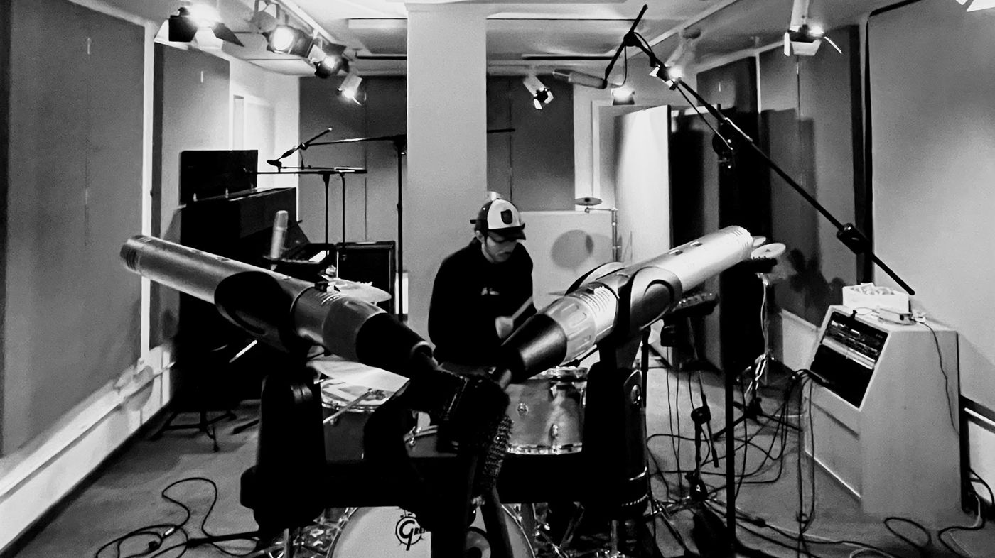 Joey recording session